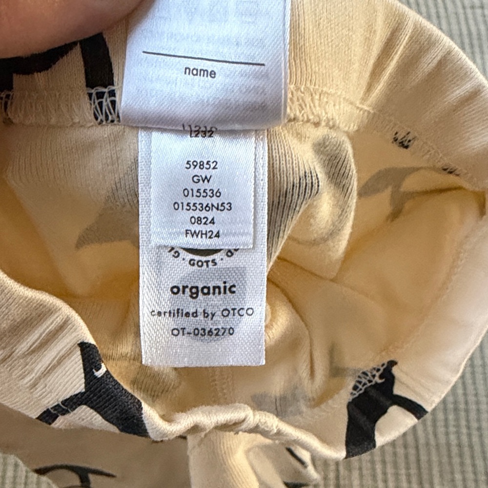 Hanna Andersson Long-john pajama pants - Picture 5 of 6